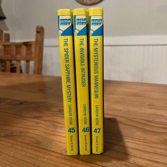 Nancy Drew Mystery Book Set #45, #46, #47 - Picture 2 of 13